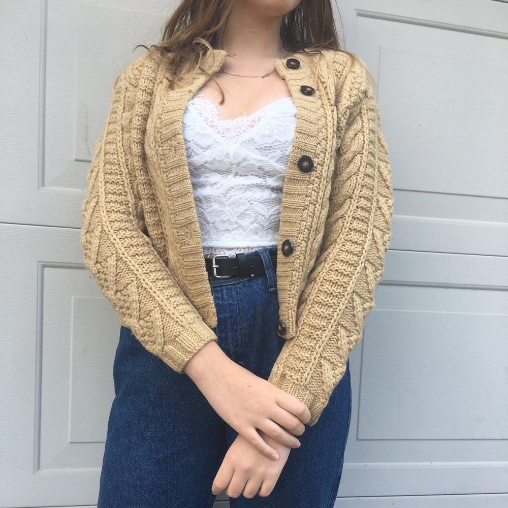 Vintage 90s J Crew wool sweater EUC